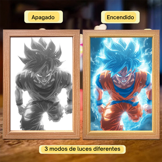 Cuadro de Arte LED - Guerrero Z