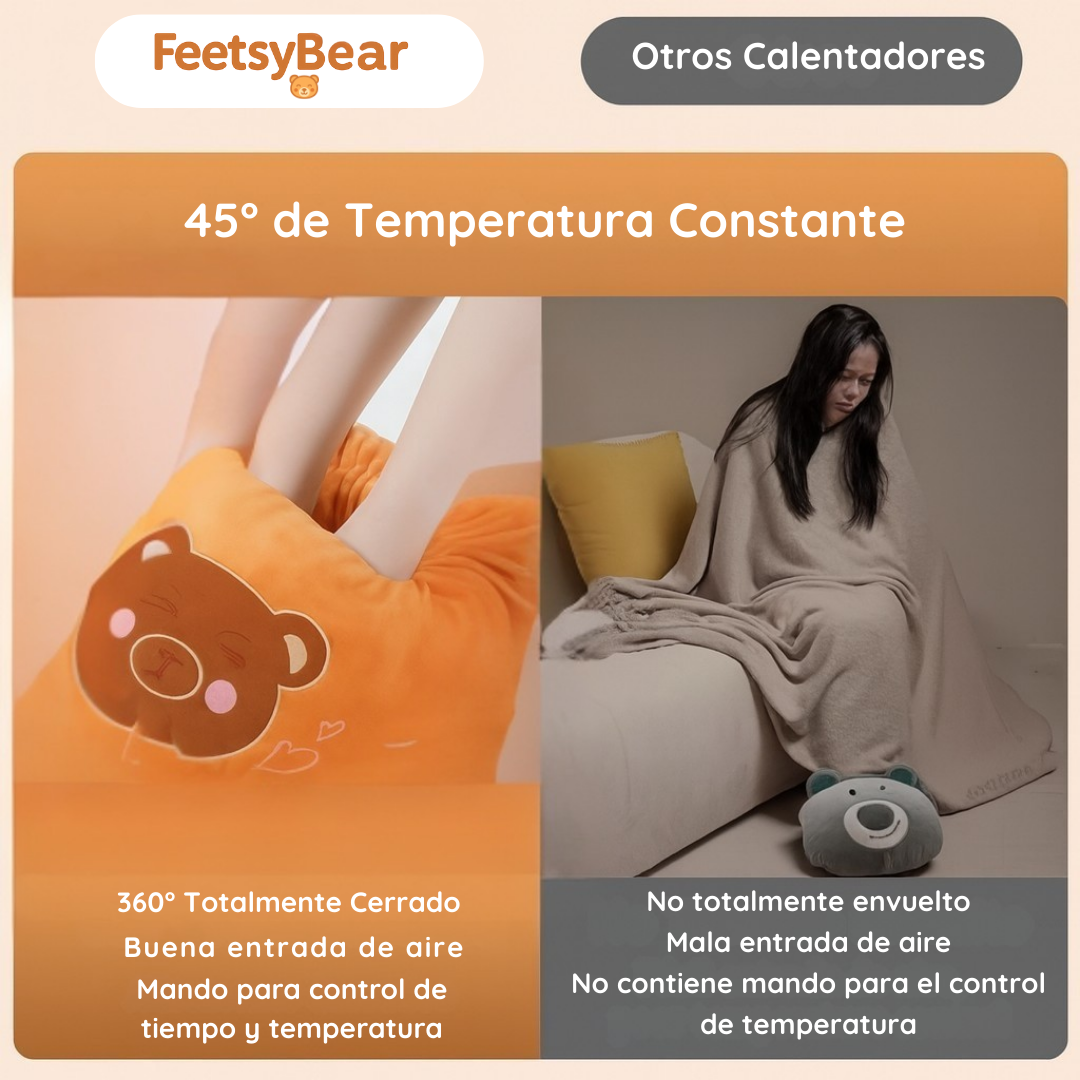Calentador de Pies de Osito
